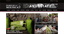 Desktop Screenshot of diariodelamixteca.com